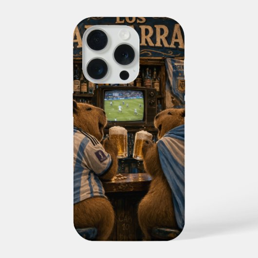 Funda Capibarras Bar iPhone Hoesje (Achterkant)