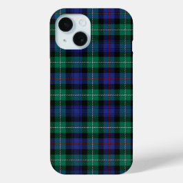 funda classic tartan iPhone 15 case