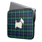 Funda con scotish terrier laptop sleeve (Voorkant Links)