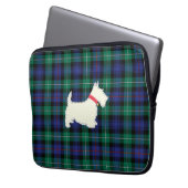 Funda con scotish terrier laptop sleeve (Voorkant Links)