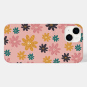 Funda De Case-Mate Para iPhone Flowers Vibes Case (Achterkant (horizontaal))