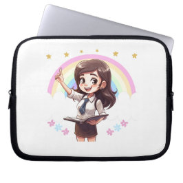 Funda de laptop para profesoras sleeve