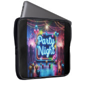 Funda de Portatil Party Night. Laptop Sleeve (Voorkant Rechts)