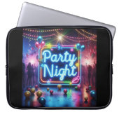 Funda de Portatil Party Night. Laptop Sleeve (Voorkant)