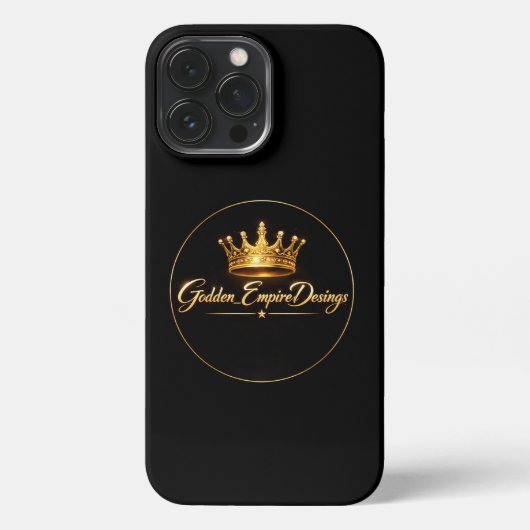funda diseño dorado iPhone hoesje (Achterkant)