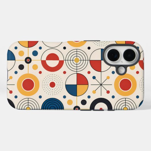 Funda diseño geométrico Case-Mate iPhone case (Achterkant (horizontaal))