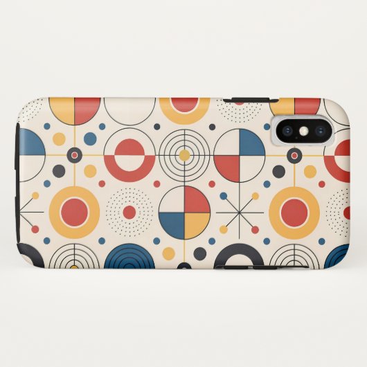 Funda diseño geométrico Case-Mate iPhone case (Achterkant (horizontaal))