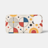 Funda diseño geométrico iPhone hoesje (Achterkant horizontaal)