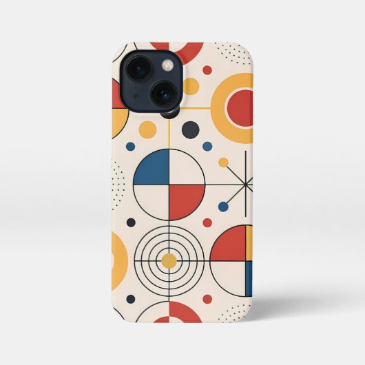 Funda diseño geométrico iPhone hoesje (Achterkant)