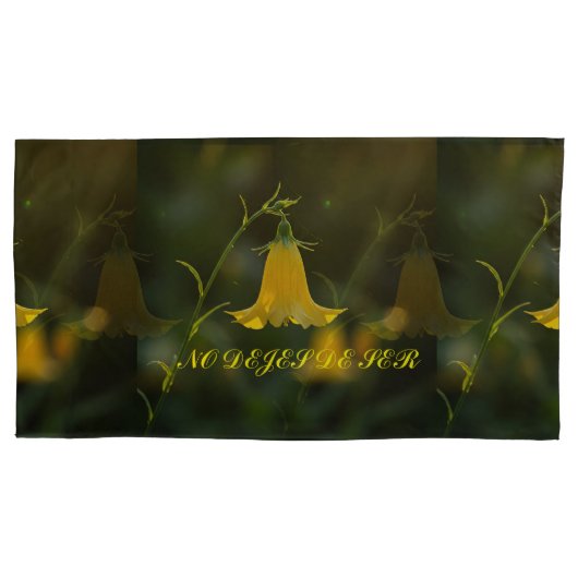 Funda Flor Campana Amarilla Kussensloop (Voorkant)