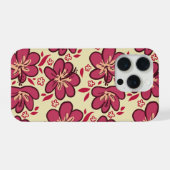 Funda Floral Aesthetic Iphone Hoesje (Achterkant horizontaal)