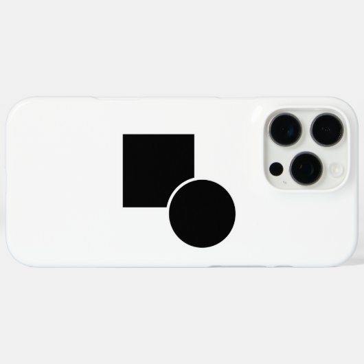 Funda Forms Case-Mate iPhone Case (Achterkant (horizontaal))