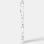 Funda gatuna con escritos Case-Mate iPhone case (Achterkant / Links)