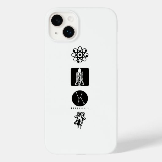 Funda Iphone  espacio Case-Mate iPhone Case (Achterkant)