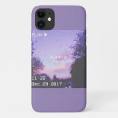FUNDA IPHONE LILA AESTHETIC Case-Mate iPhone CASE (Achterkant)