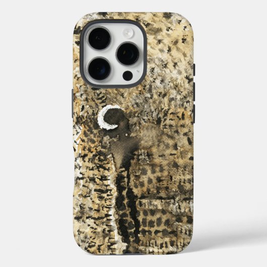 Funda iPhone Luna de café Case-Mate iPhone Case (Achterkant)