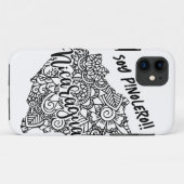 FUNDA IPHONE/PINOLERO/NICARAGUA/COVER/PROTECTO Case-Mate iPhone CASE (Achterkant (horizontaal))