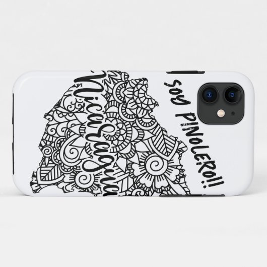 FUNDA IPHONE/PINOLERO/NICARAGUA/COVER/PROTECTO Case-Mate iPhone CASE (Achterkant (horizontaal))