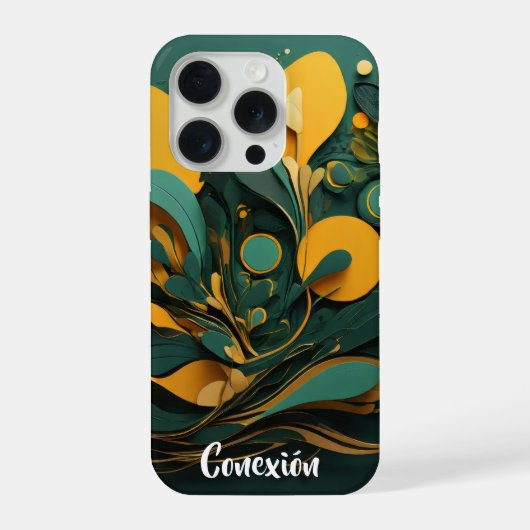 Funda para Celular Arte Biodiversidad Viva Conexió iPhone Hoesje (Achterkant)