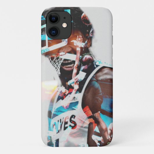 Funda para iPhone anthony edwards, baloncesto Case-Mate iPhone Case (Achterkant)