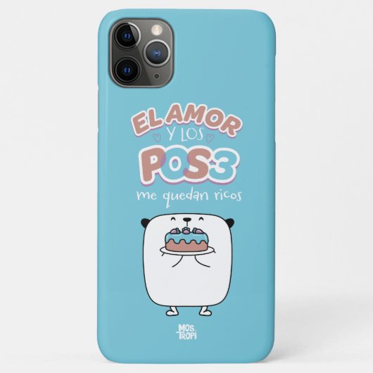 Funda para Iphone│El amor y los postres Case-Mate iPhone Case (Achterkant)