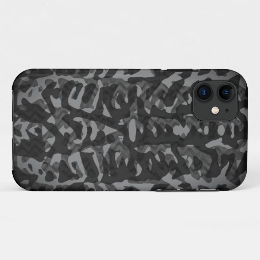 Funda para iPhone / iPad camuflaje rallado. Case-Mate iPhone Case (Achterkant (horizontaal))