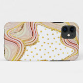 Funda para iPhone / iPad estilo mármol con lunares Case-Mate iPhone Case (Achterkant (horizontaal))