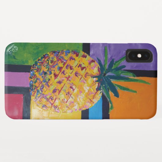 Funda para iPhone / iPad, Imagen Obra: Piña, serie Case-Mate iPhone Case (Achterkant (horizontaal))