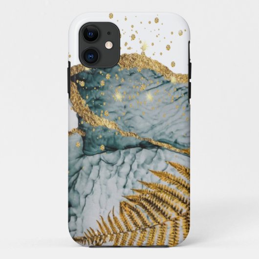 Funda para iPhone / iPad   mármol con dorado Case-Mate iPhone Case (Achterkant)