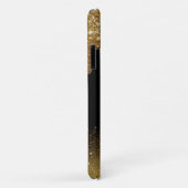 Funda para iPhone / iPad negro con dorado Case-Mate iPhone Case (Achterkant/rechts)