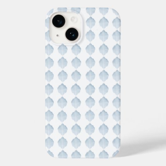 Funda para iPhone / otoño azul Case-Mate iPhone Case (Achterkant)