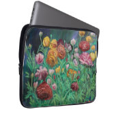 funda para laptop con diseño de flores sleeve (Voorkant Rechts)