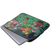 funda para laptop con diseño de flores sleeve (Voorkant onderkant)