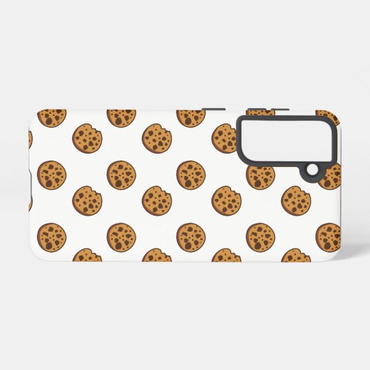 Funda para móvil galletas de chispas de chocolate samsung galaxy hoesje (Achterkant horizontaal)