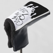 Funda para palo de golf con el golfista gracioso golfheadcover (3/4 voorkant)