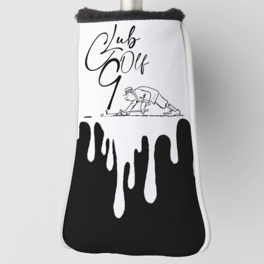 Funda para palo de golf con el golfista gracioso golfheadcover (Draai 90)