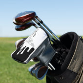 Funda para palo de golf con el golfista gracioso golfheadcover (Insitu)