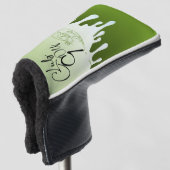 Funda para palo de golf con golfista gracioso golfheadcover (3/4 voorkant)