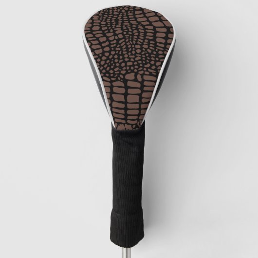 Funda para palo de golf de animal marrón golfheadcover (Voorkant)