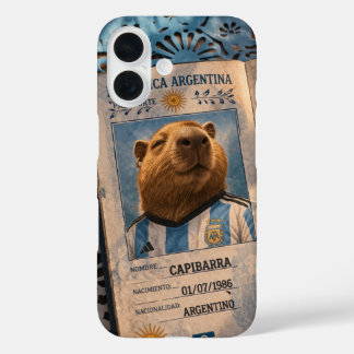 Funda Pasaporte Capibarra iPhone 16 Hoesje