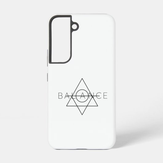 Funda Samsung S22 ‘Keep Going’ – minimalista Galaxy Hoesje (Achterkant)