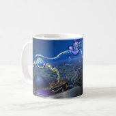 Fundamenteel dogma van de moleculaire biologie koffiemok (Voorkant links)