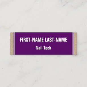 Fundamenteel en Minimalistisch Van de Spijker Mini Visitekaartje