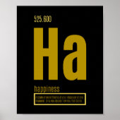 Fundamentele elementen van succes | Geluk Poster (Voorkant)