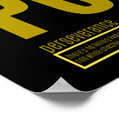 Fundamentele elementen van succes | Ononderbroken Poster (Hoek)