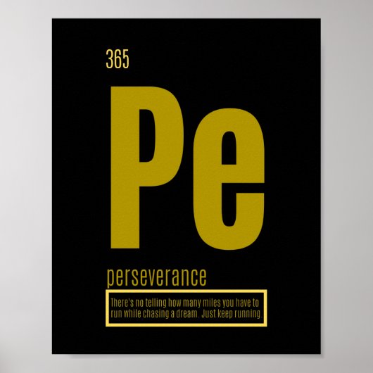 Fundamentele elementen van succes | Ononderbroken Poster (Voorkant)