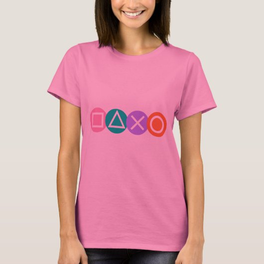 Fundamentele spelsymbolen t-shirt (Voorkant)