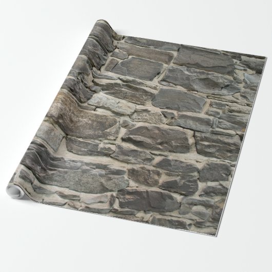 FUNDAMENTMUUR OMWIKKELPAPIER CADEAUPAPIER (Uitgerold)