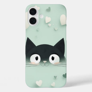 Fundas de gatitos para iPhone iPhone 16 Plus Hoesje