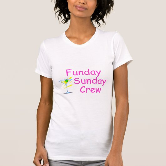 Funday Sunday Crew T-shirt (Voorkant)